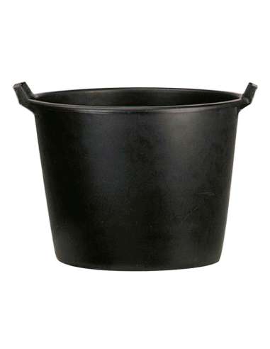 Pot rond en plastique noir pour Anduze n°1