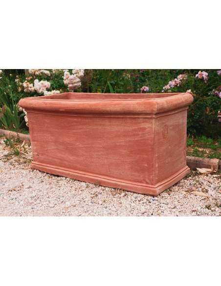 Jardinière rectangulaire Italienne toscane 91x42xH43