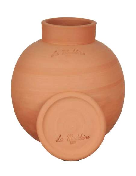 Watering pottery to bury with cap and straight neck (Ollas) size XL